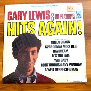 Gary Lewis & The Playboys “Hits Again!”Vinyl Record